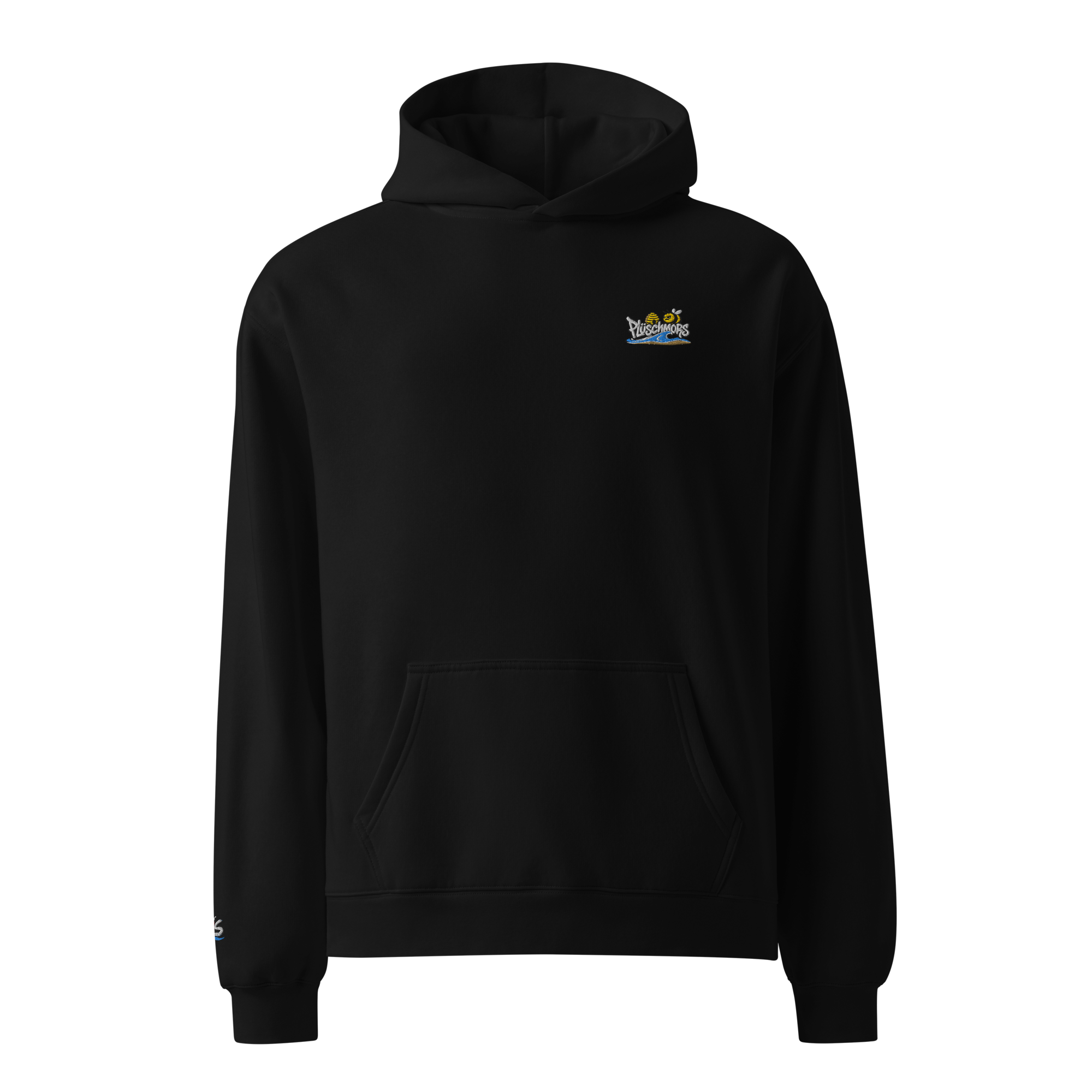 Hoodie "Plüschmors" gestickt