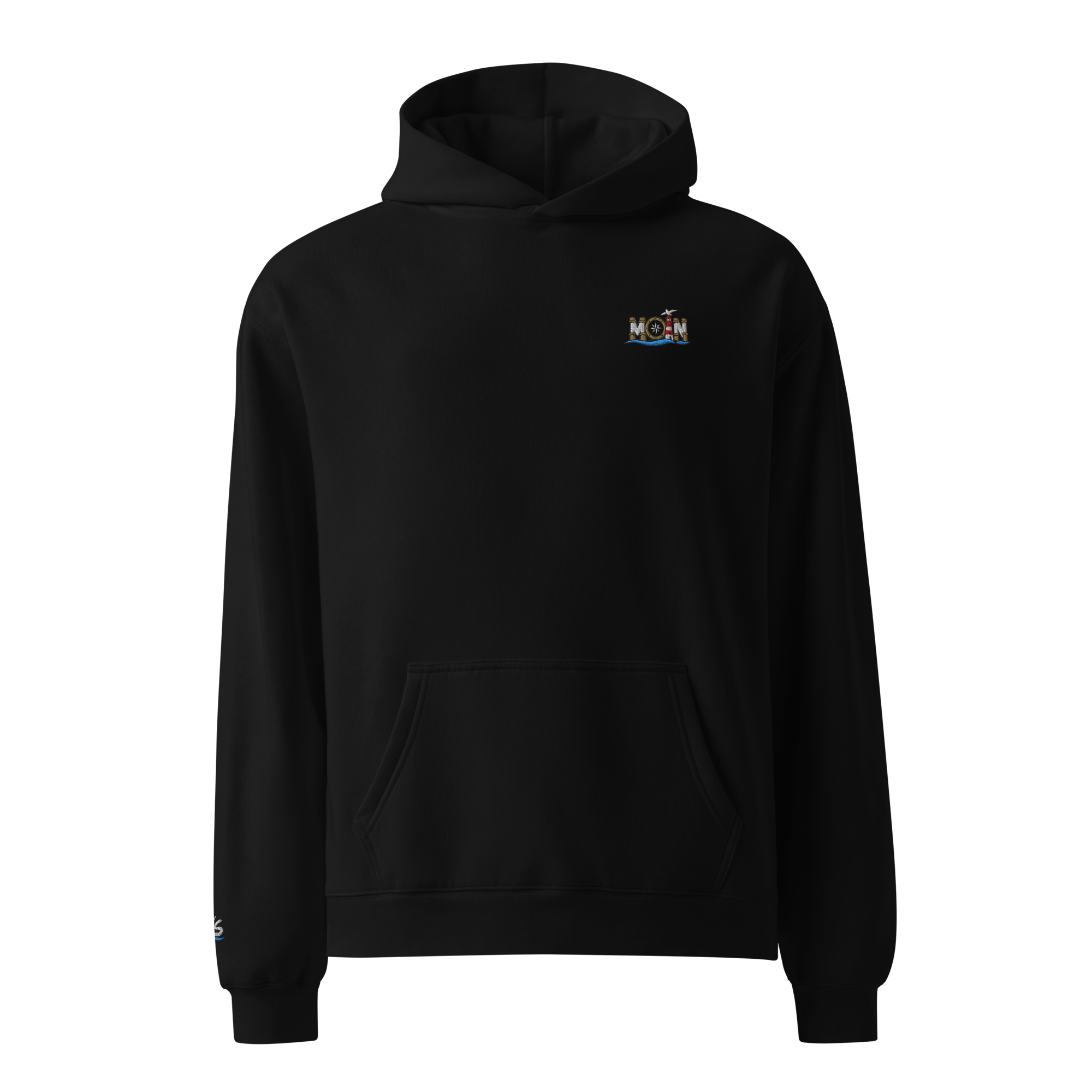 Hoodie "Moin" gestickt