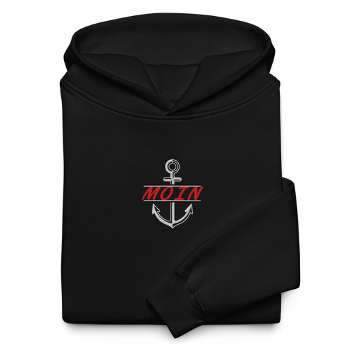 Hoodie "Moin im Anker R" gestickt