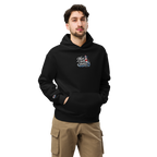 Hoodie "Meer geiht immer" hell gestickt