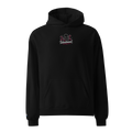 Hoodie "Tintenlümmel pink" gestickt