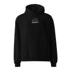 Hoodie "Tintenlümmel pink" gestickt