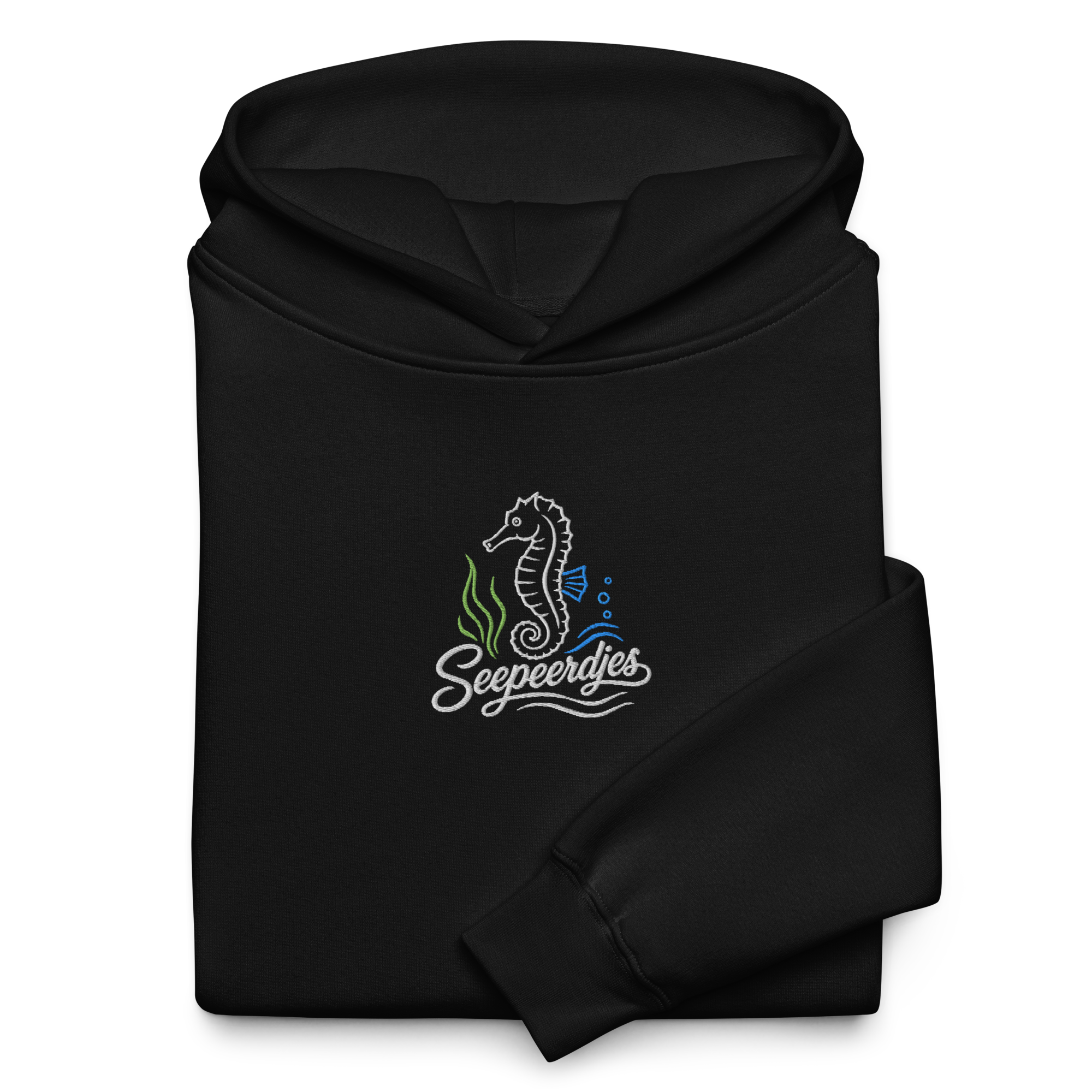 Hoodie "Seepferd" gestickt
