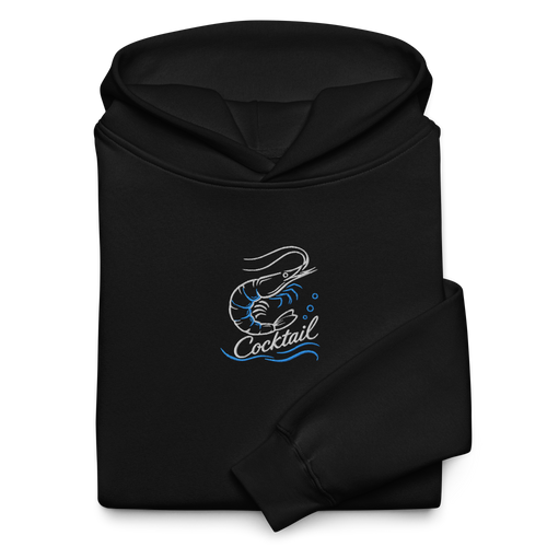 Hoodie "Scrimp-Cocktail" gestickt