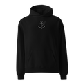 Hoodie "Möwenanker weiß" gestickt