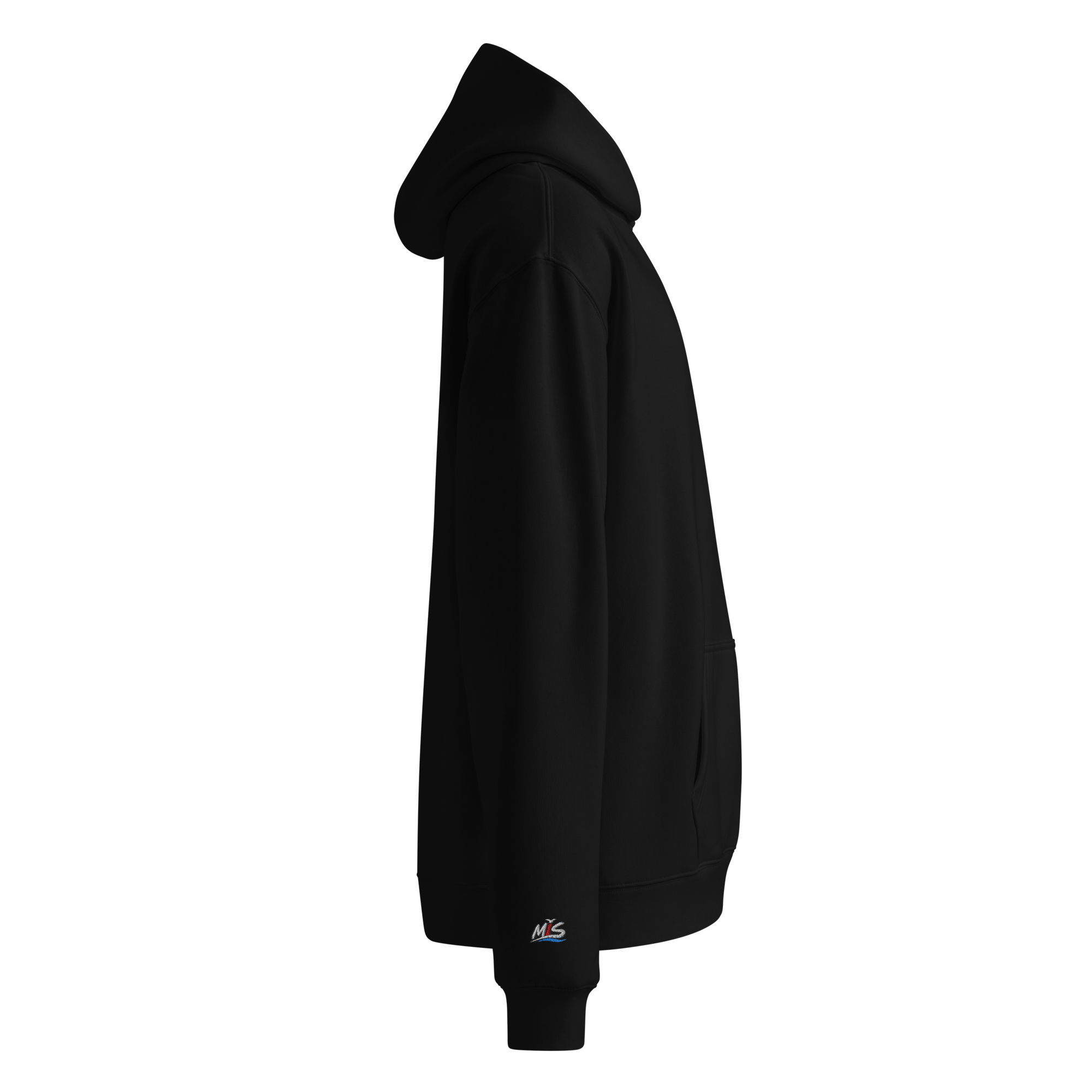 Hoodie "Moin Ihr Spacken" Hell gestickt