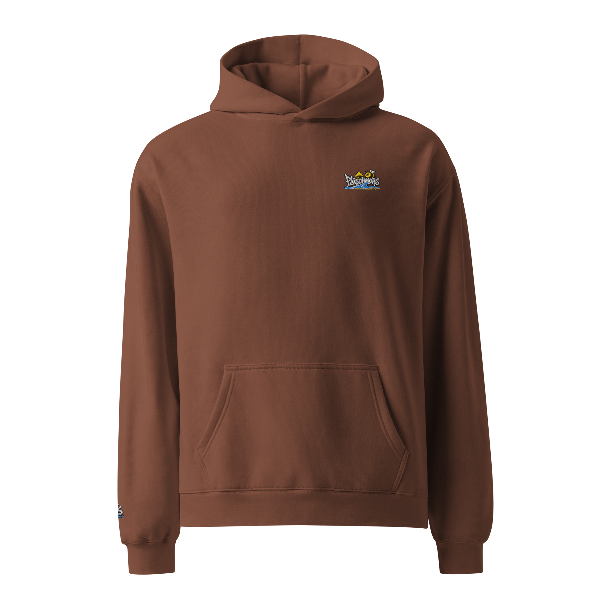 Hoodie "Plüschmors" gestickt