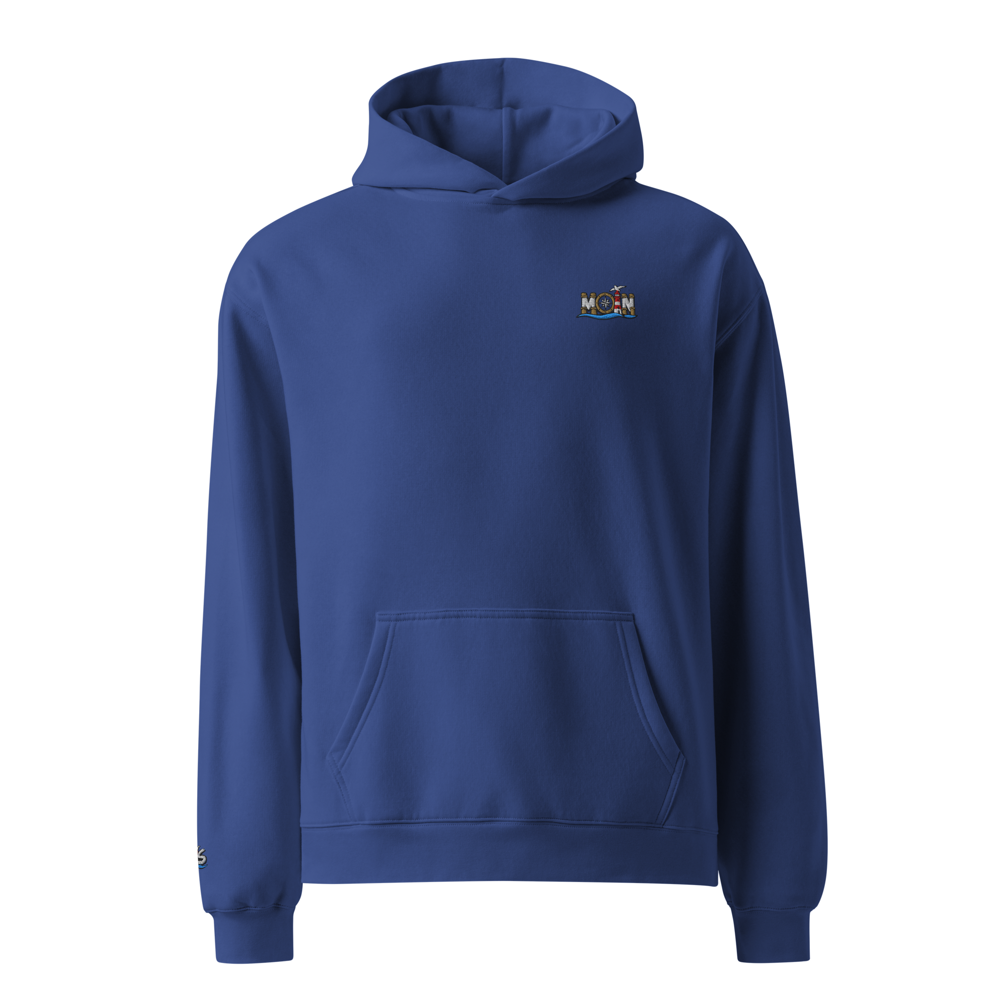 Hoodie "Moin" gestickt