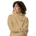 Hoodie "Moin Ihr Spacken" Dunkel gestickt