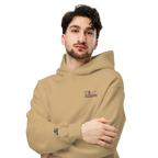 Hoodie "Moin Ihr Spacken" Dunkel gestickt