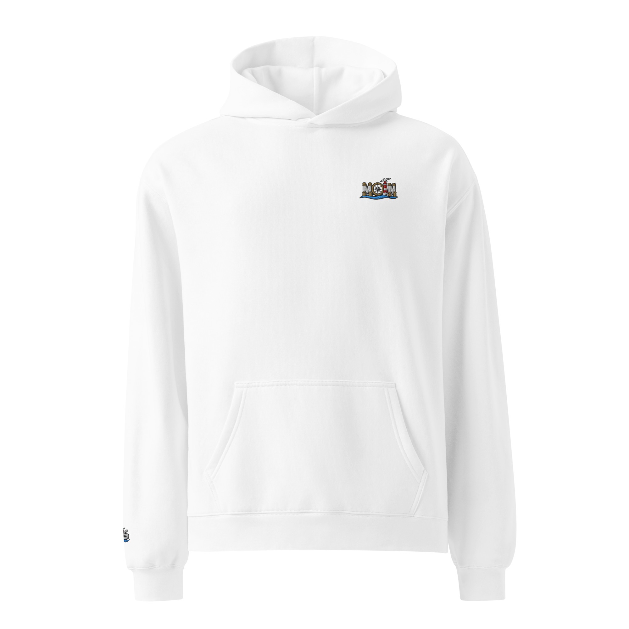 Hoodie "Moin" gestickt