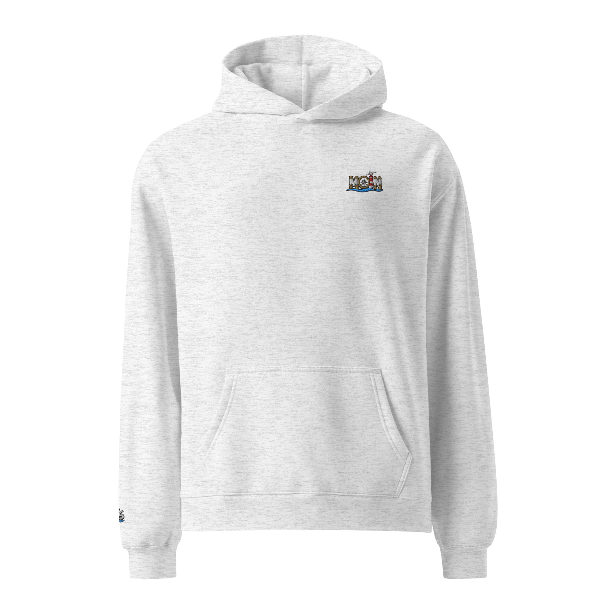 Hoodie "Moin" gestickt