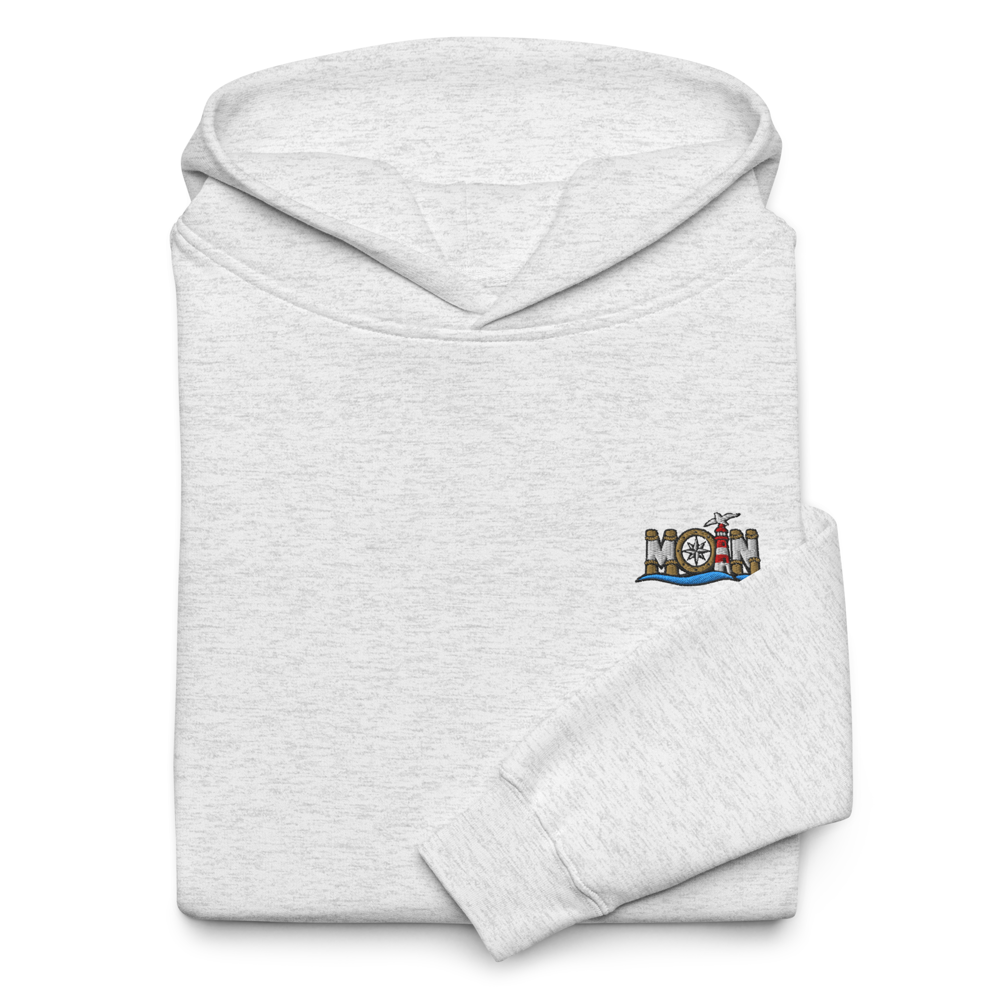 Hoodie "Moin" gestickt