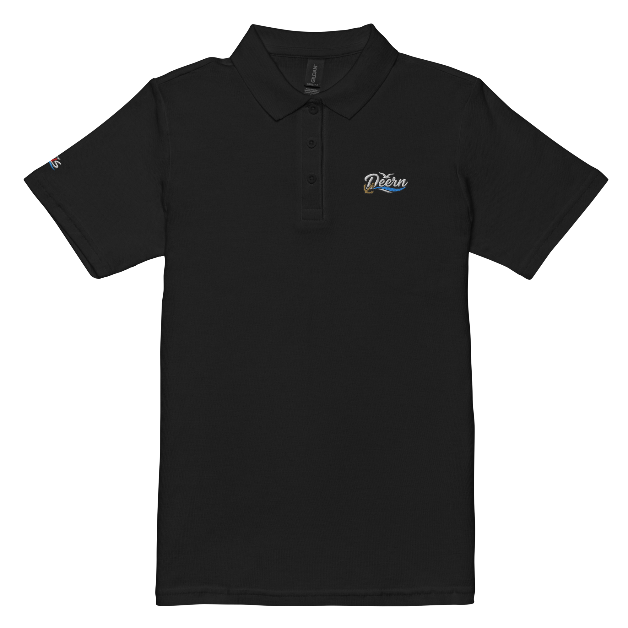 Women’s polo shirt "Deern" gestickt