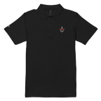Women’s polo shirt "Moin im Anker R" gestickt