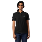 Women’s polo shirt "Moin im Anker R" gestickt
