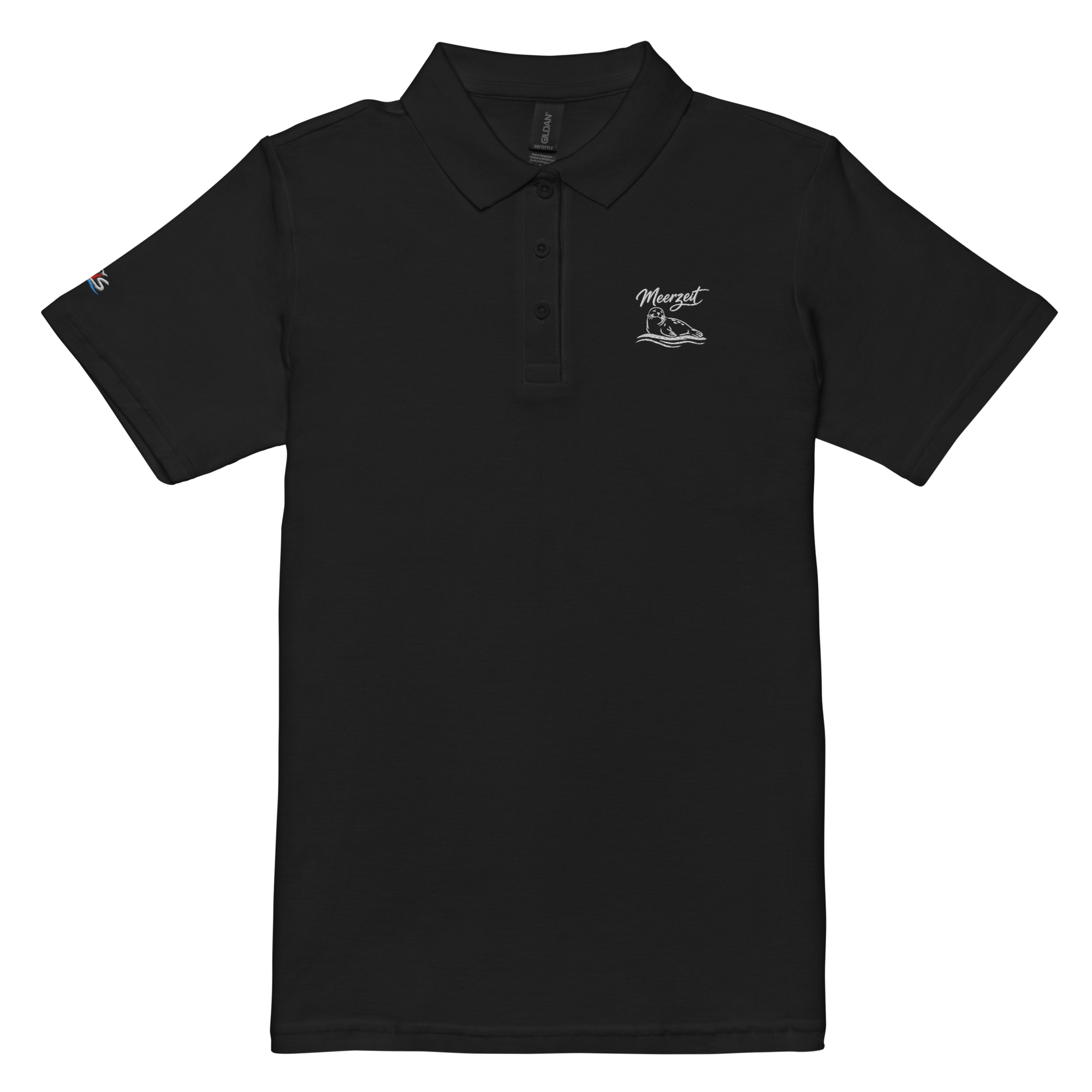 Women’s polo shirt "Meerzeit" gestickt