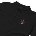 Women’s polo shirt "Moin im Anker R" gestickt