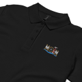 Women’s polo shirt "Moin" gestickt