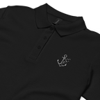 Women’s polo shirt "Möwenanker" gestickt