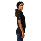 Women’s polo shirt "Moin" gestickt