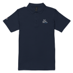 Women’s polo shirt "Op´n Diek" gestickt