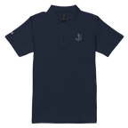 Women’s polo shirt "Möwenanker" gestickt