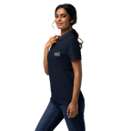 Women’s polo shirt "Plüschmors" gestickt