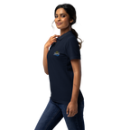 Women’s polo shirt "Sünnschien" gestickt