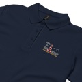 Women’s polo shirt "Moin Ihr Spacken" gestickt