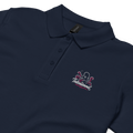Women’s polo shirt "Tintenlümmel pink" gestickt