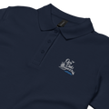 Women’s polo shirt "Op´n Diek" gestickt