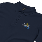 Women’s polo shirt "Sünnschien" gestickt