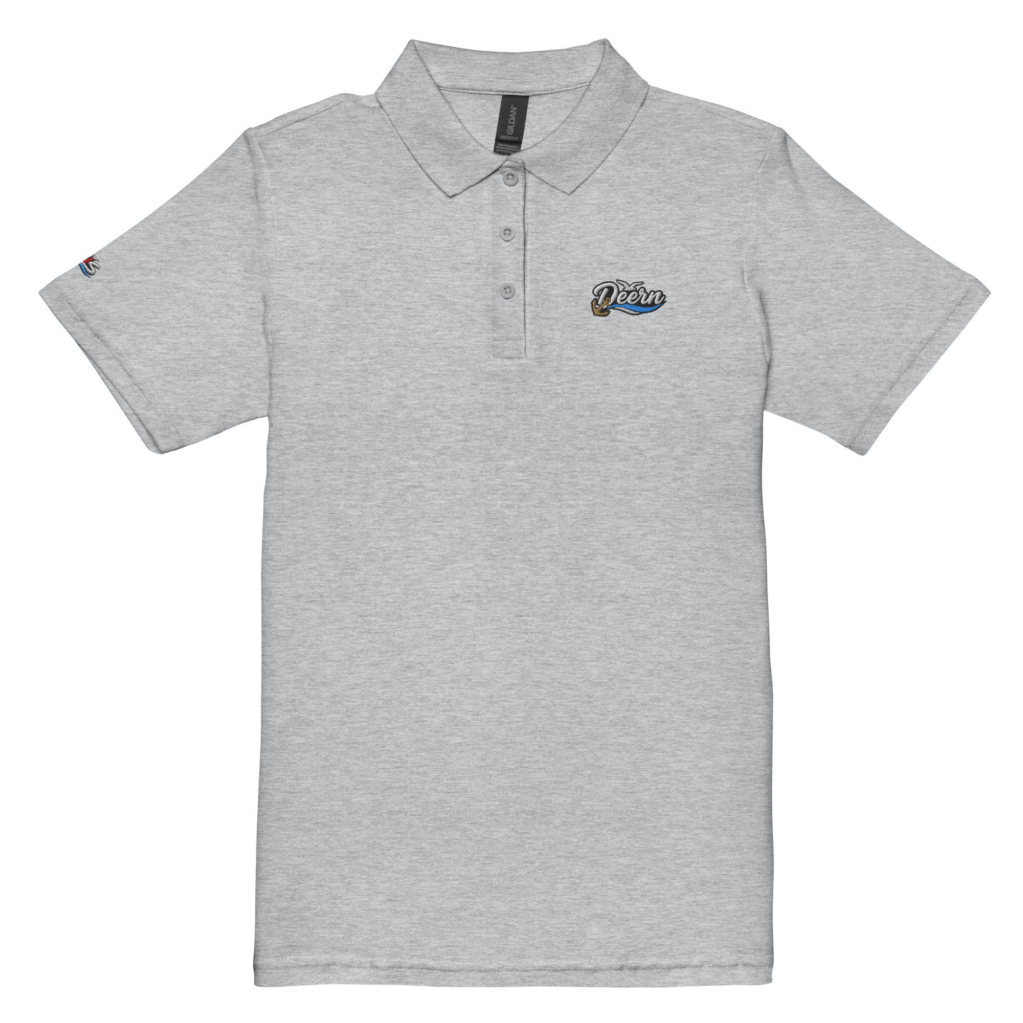 Women’s polo shirt "Deern" gestickt
