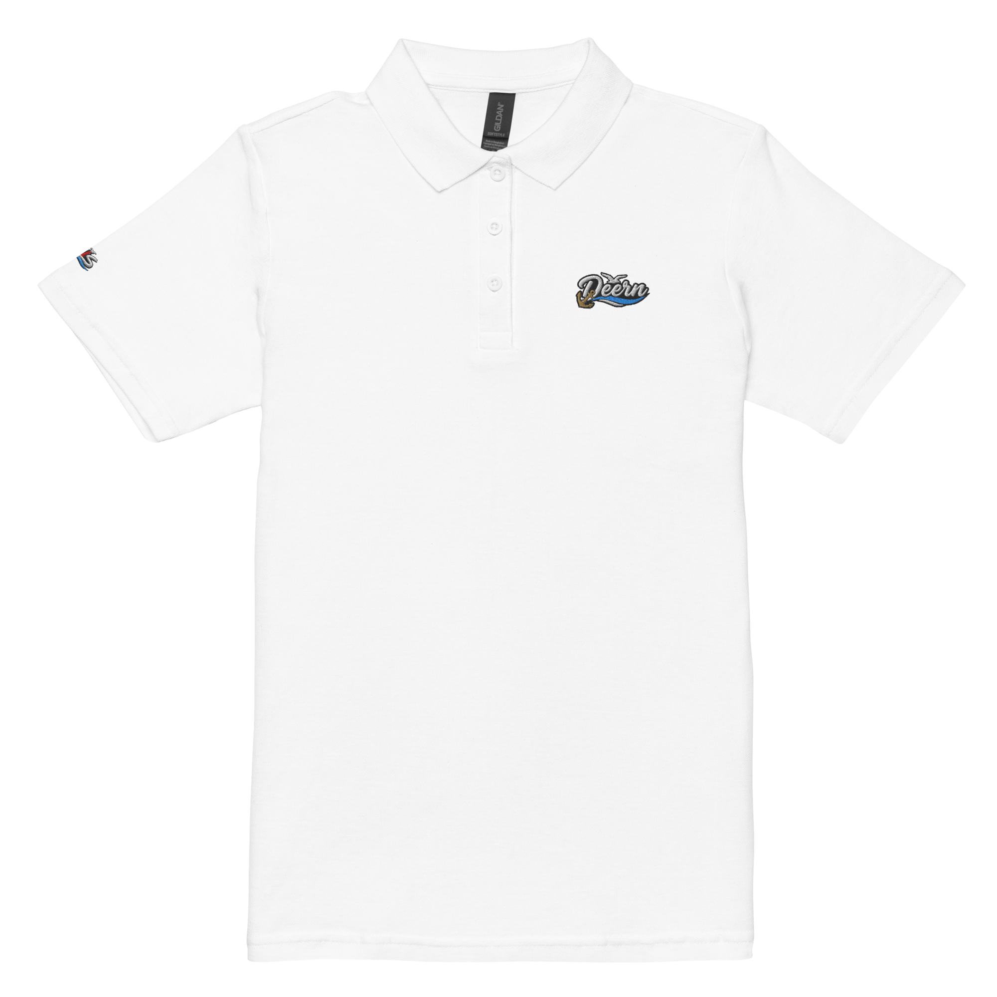 Women’s polo shirt "Deern" gestickt