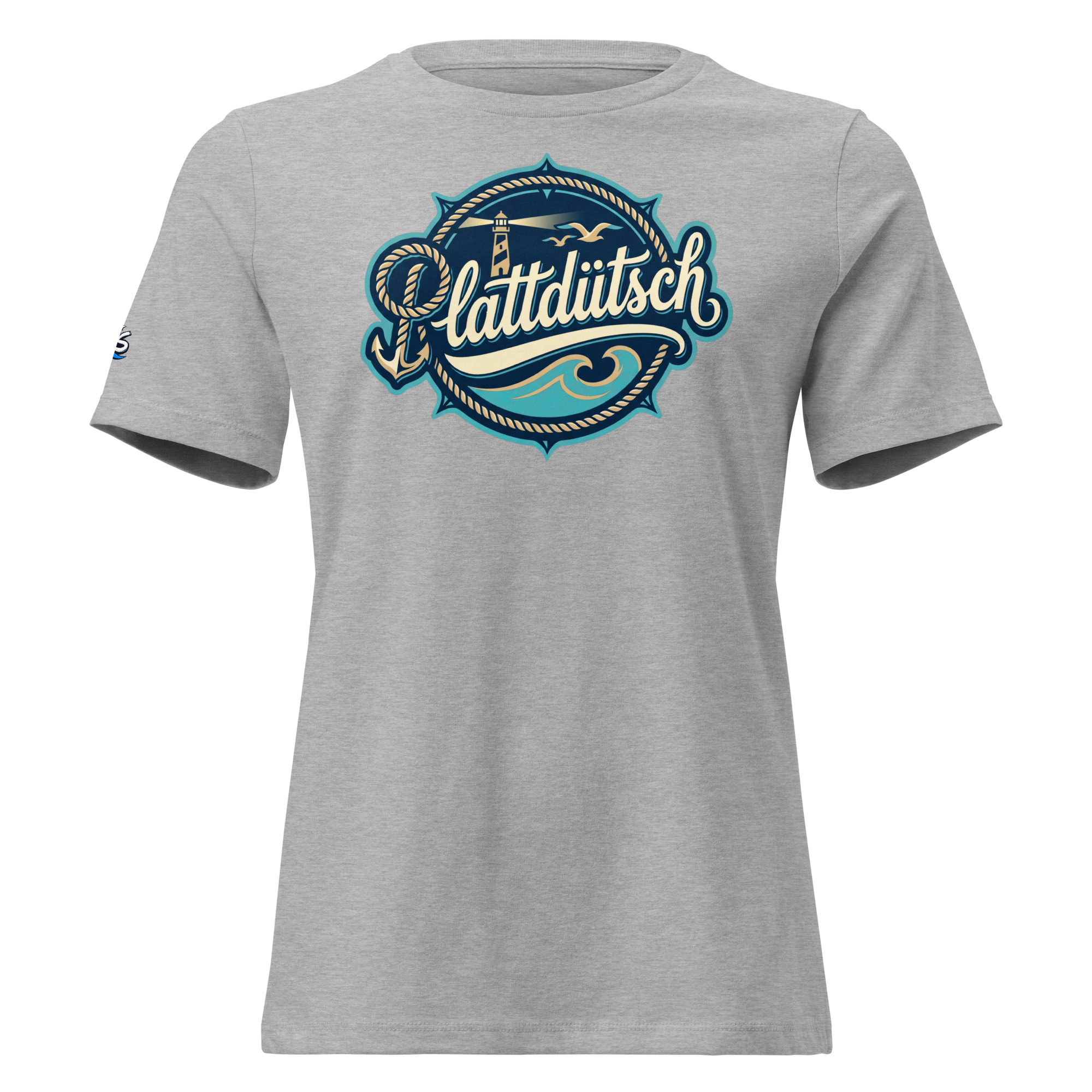 DTFlex Premium Woman´s T-Shirt "Plattdütsch"