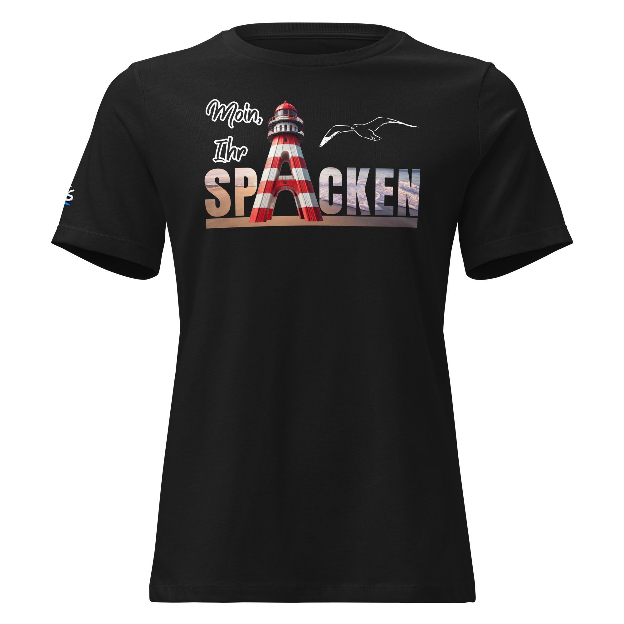 DTFlex Premium Woman´s T-Shirt "Moin Ihr Spacken"