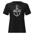 DTFlex Premium Woman´s T-Shirt "Moin im Anker"
