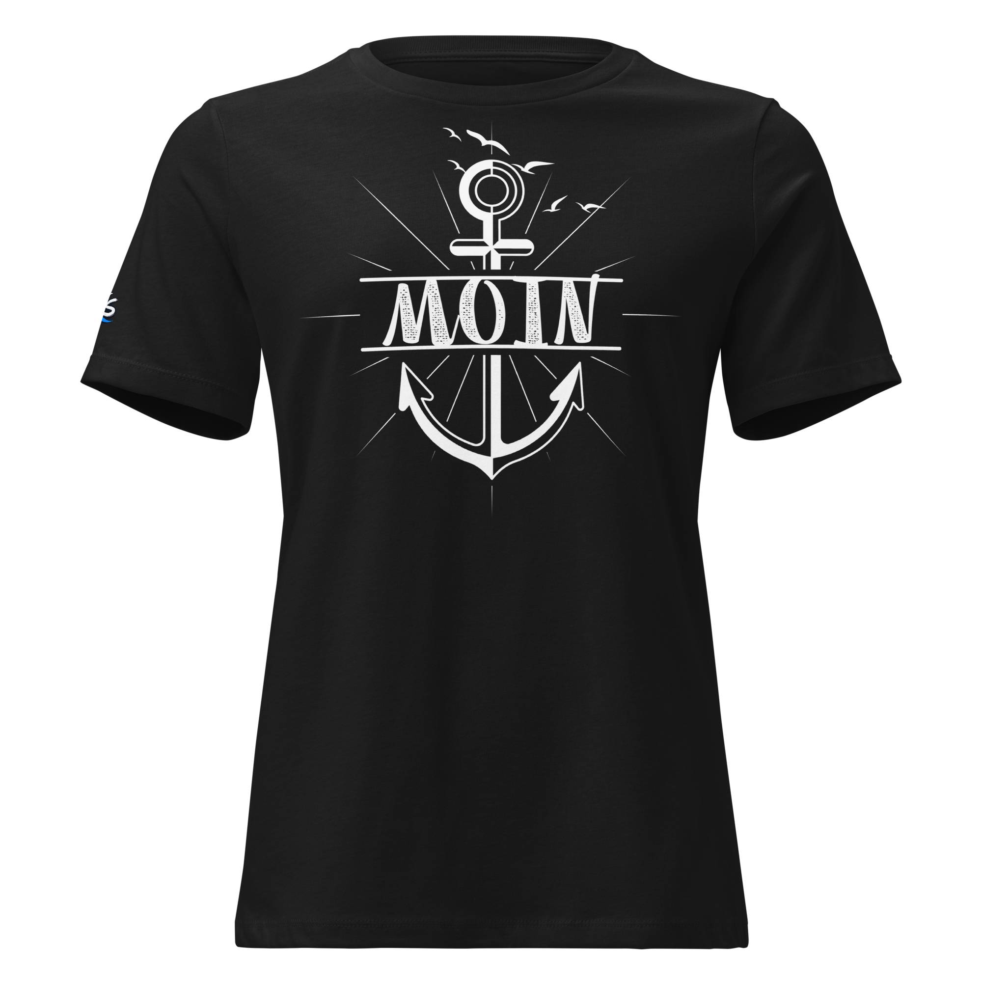 DTFlex Premium Woman´s T-Shirt "Moin im Anker"