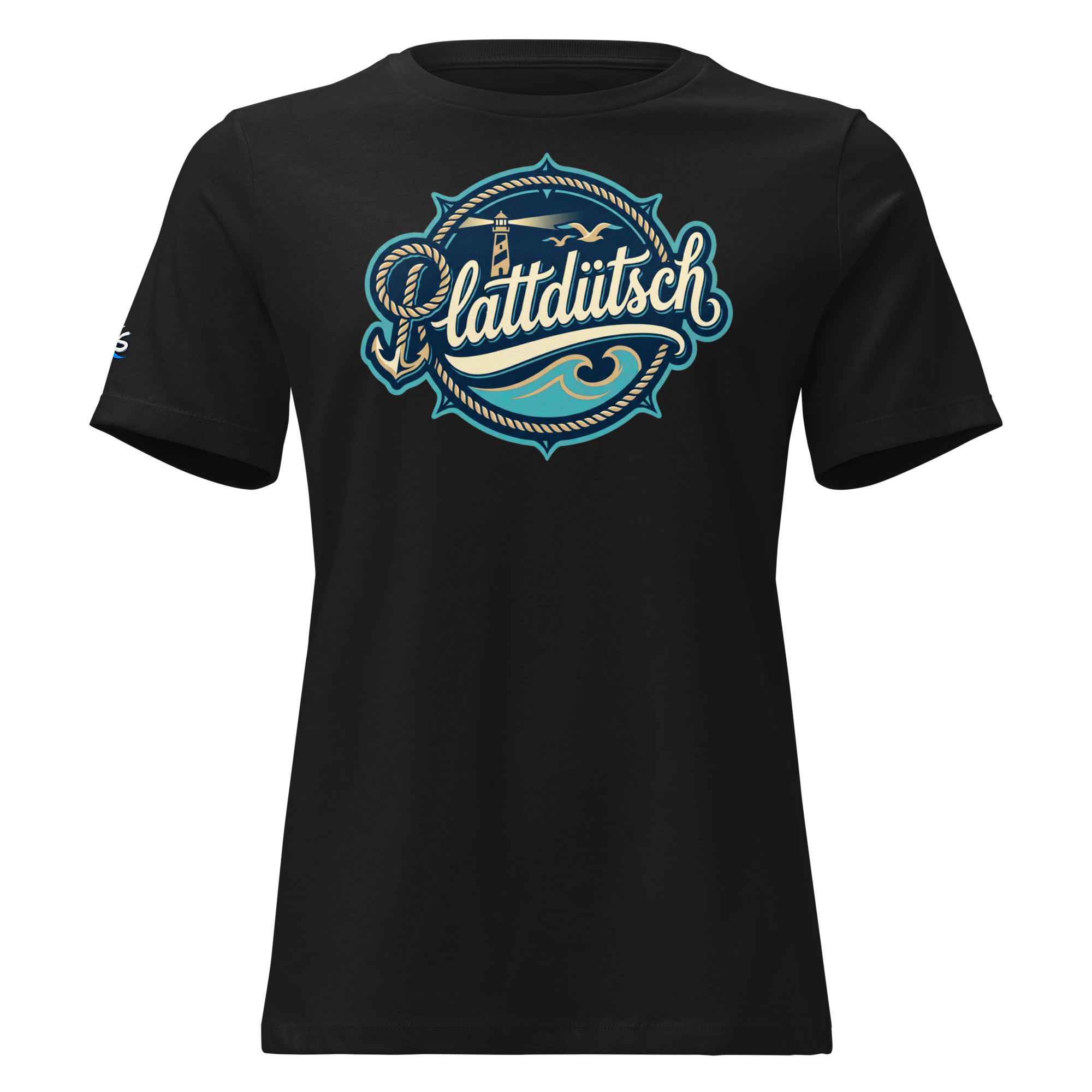 DTFlex Premium Woman´s T-Shirt "Plattdütsch"
