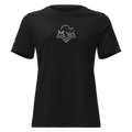 Women's Relaxed T-Shirt "Moin" gestickt