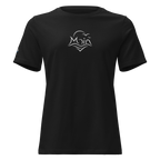 Women's Relaxed T-Shirt "Moin" gestickt