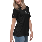 Women's Relaxed T-Shirt "Op´n Diek" gestickt