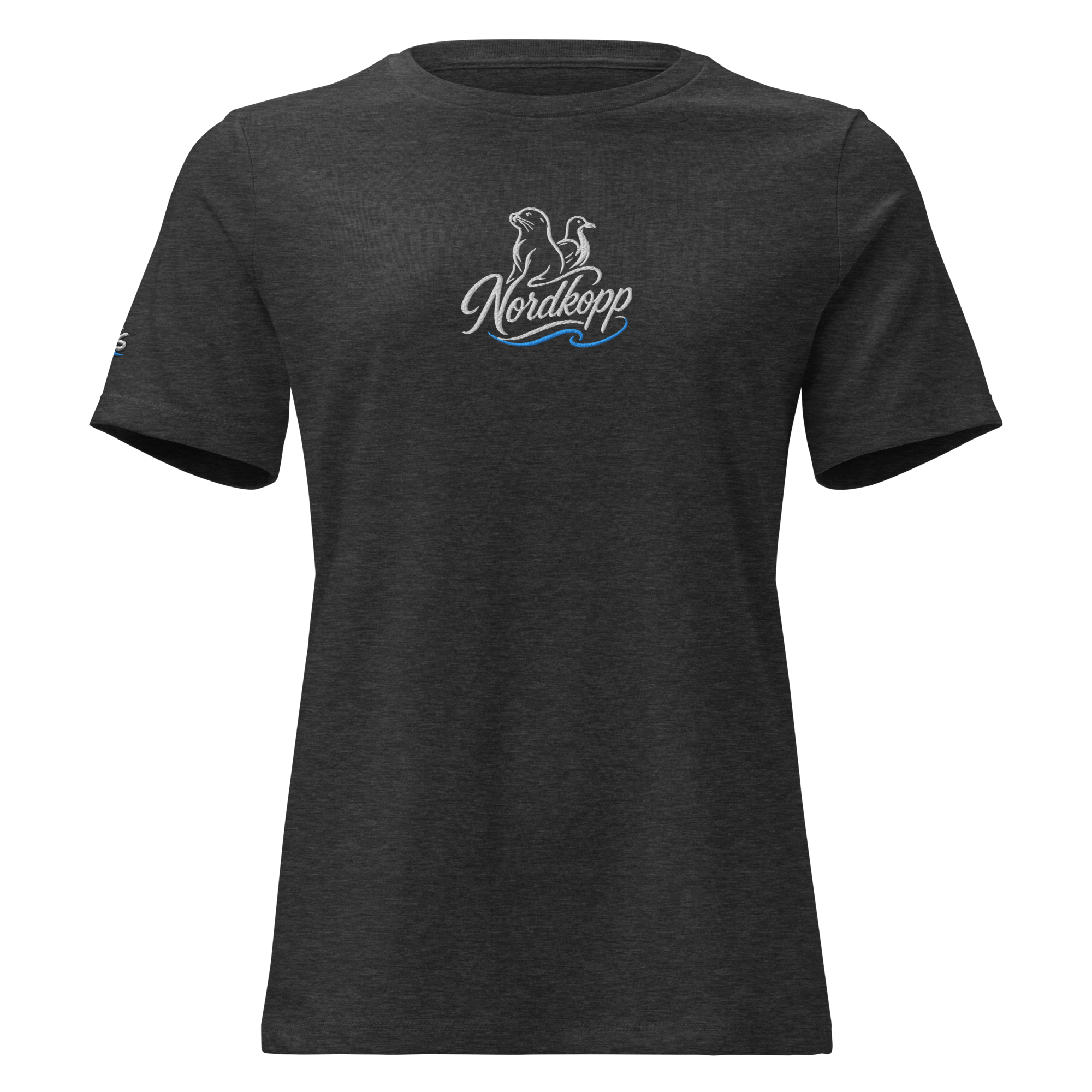Women's Relaxed T-Shirt "Nordkopp" gestickt