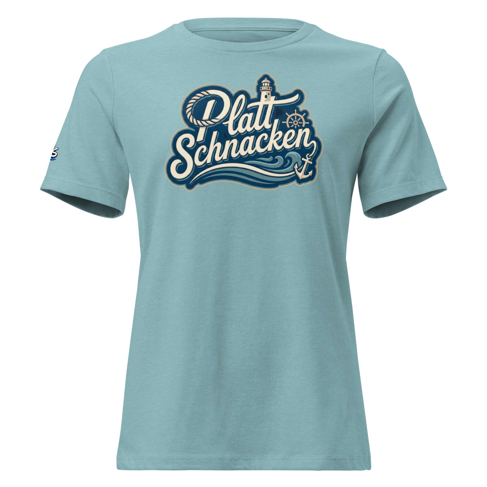 DTFlex Premium Woman´s T-Shirt "Platt schnacken"