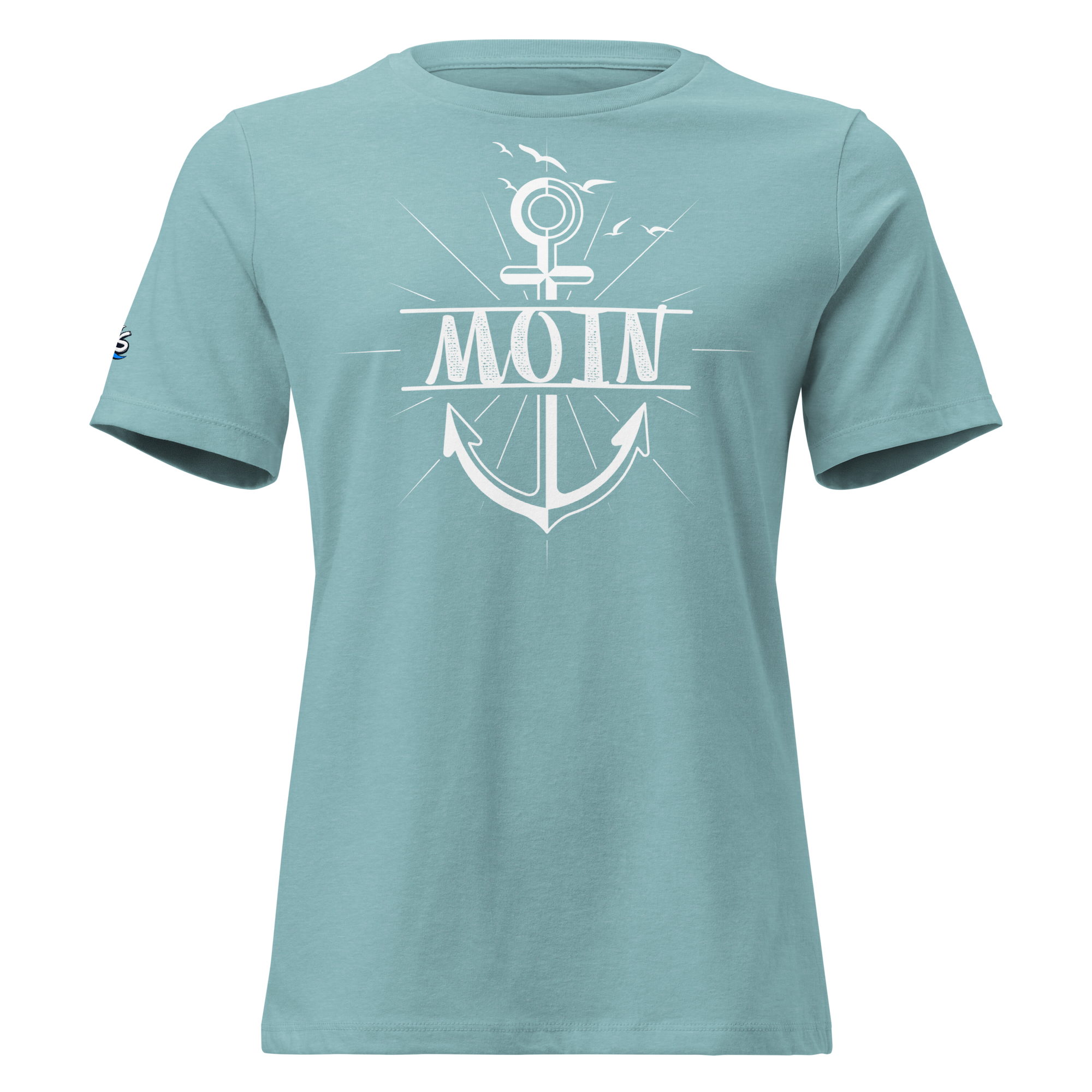 DTFlex Premium Woman´s T-Shirt "Moin im Anker"