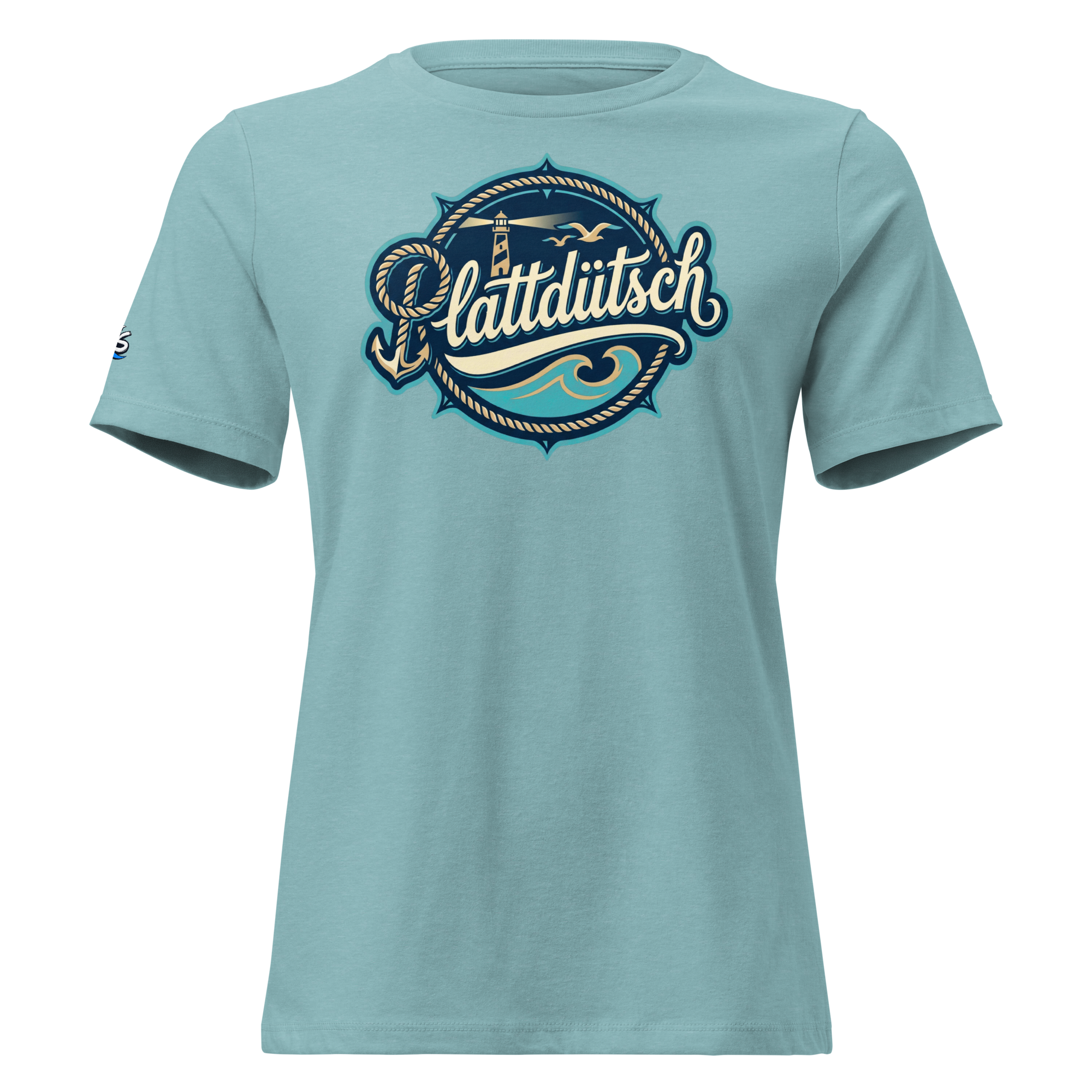 DTFlex Premium Woman´s T-Shirt "Plattdütsch"