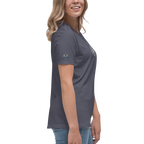 Women's Relaxed T-Shirt "löppt" gestickt