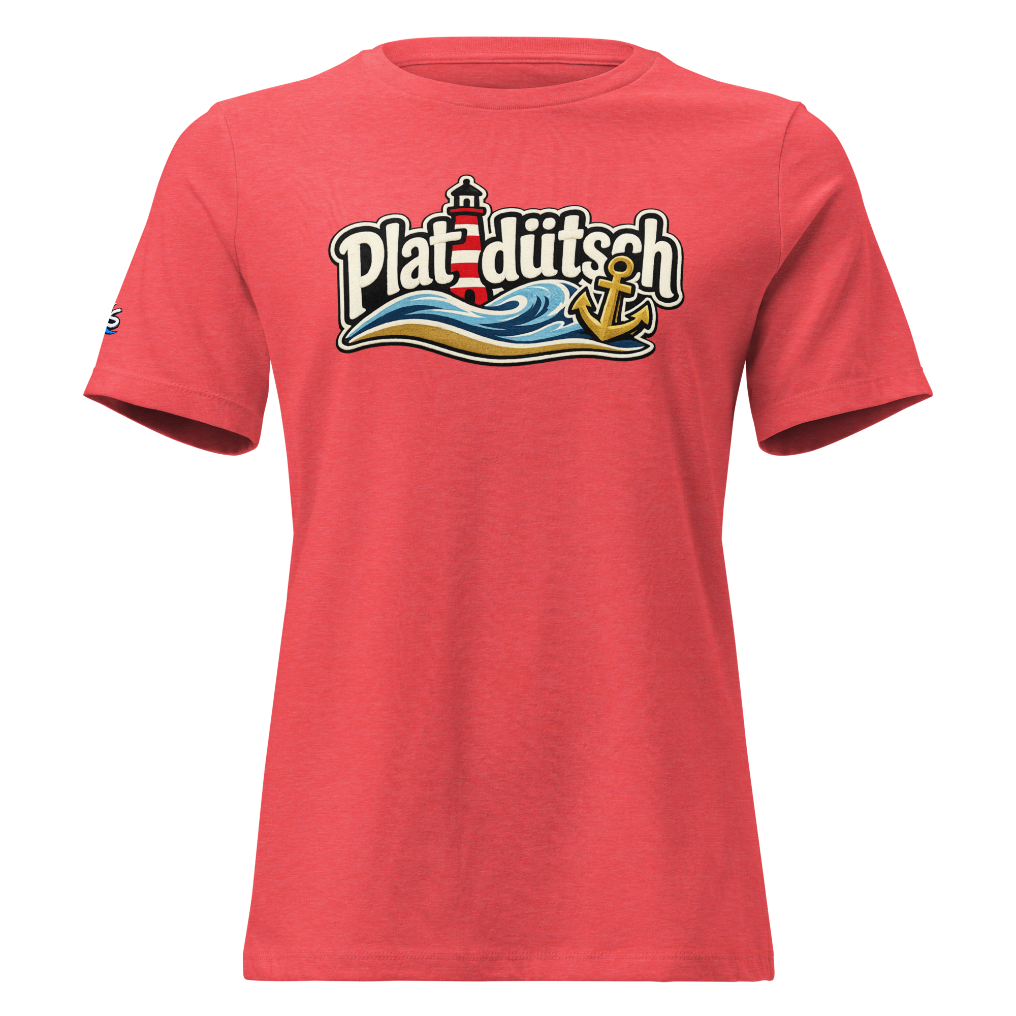 DTFlex Premium Woman´s T-Shirt "Plattdütsch"