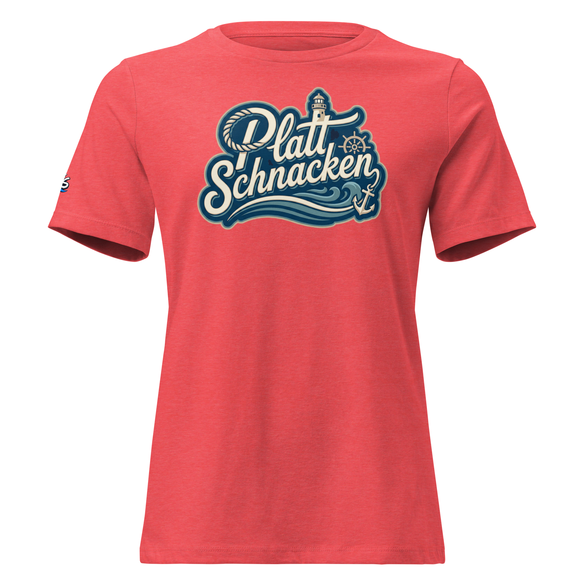 DTFlex Premium Woman´s T-Shirt "Platt schnacken"